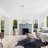52" White Indoor 3 Solid Wood Blade DC Motor Low Profile Ceiling Fan No Light, Remote Control-2076703132
