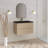 32" Wall-Mounted Single Bathroom Vanity With Integrated Quartz Top