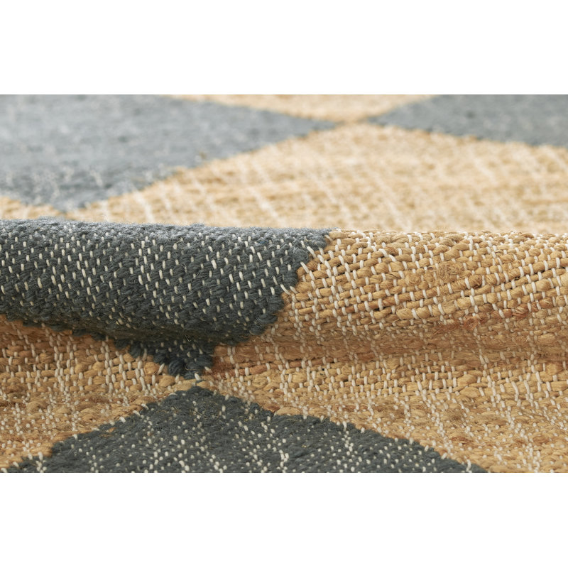 Erin Gates by Momeni Orchard Court Blue Hand Woven Wool and Jute Area Rug 9' X 12', Rectangle 9' X 12'