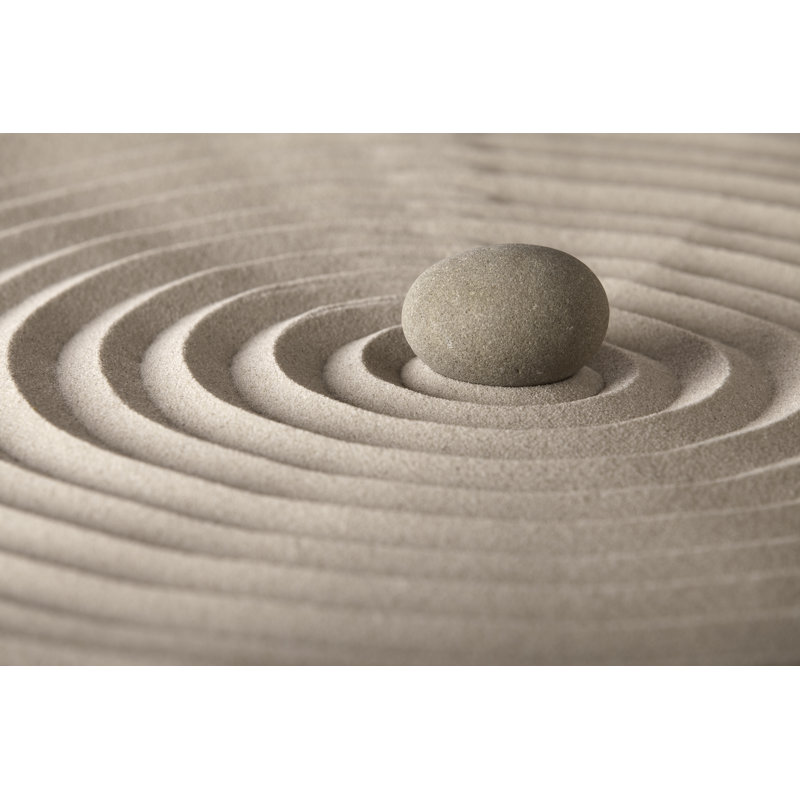 Relaxation Stone by Kikkerdirk - Wrapped Canvas Print, 30cm H x 46cm W