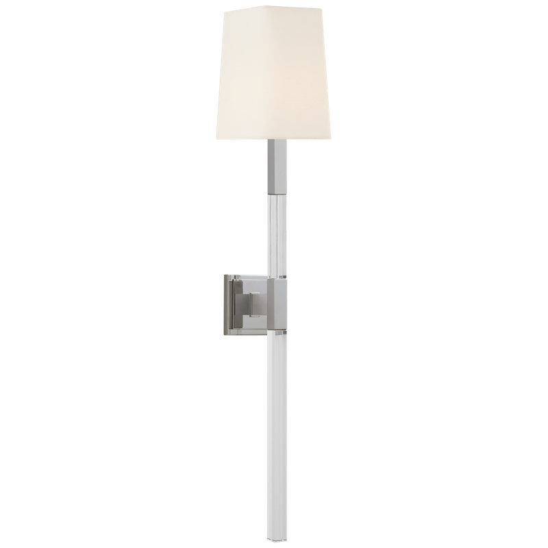 Reagan 1 - Light Wallchiere, Polished Nickel
