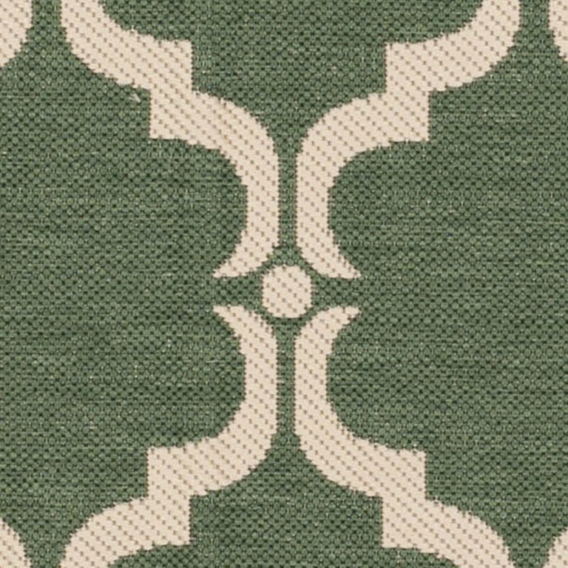 Kelley Hooked Green/Neutral Indoor/Outdoor Rug, Rectangle 79 x 152cm