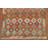 Geometric Kilim Reversible Wool Area Rug 5x6