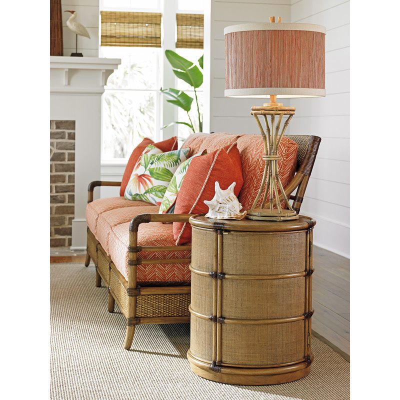 Twin Palms Cassada Drum Table