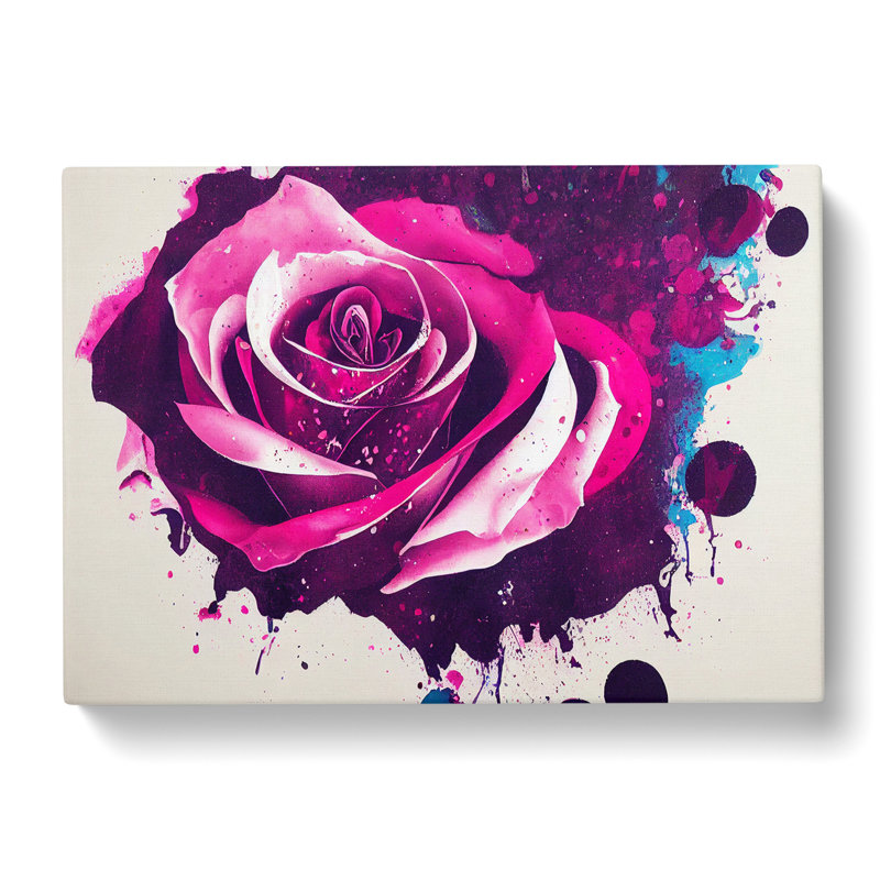 Rose Splash Vol.3 - Wrapped Canvas, 40cm H x 60cm W x 3cm D