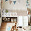 Twin Size Bed Frame with Storage Shelf, Slide, and Ladder-1351588353