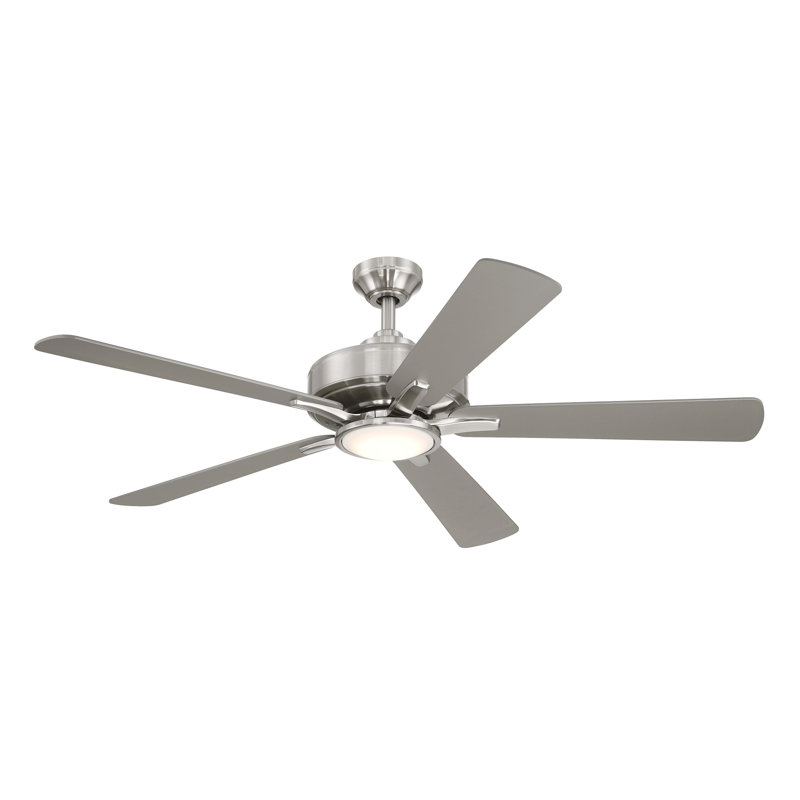 Ventilateur de plafond DEL d'intérieur Frio , Nickel