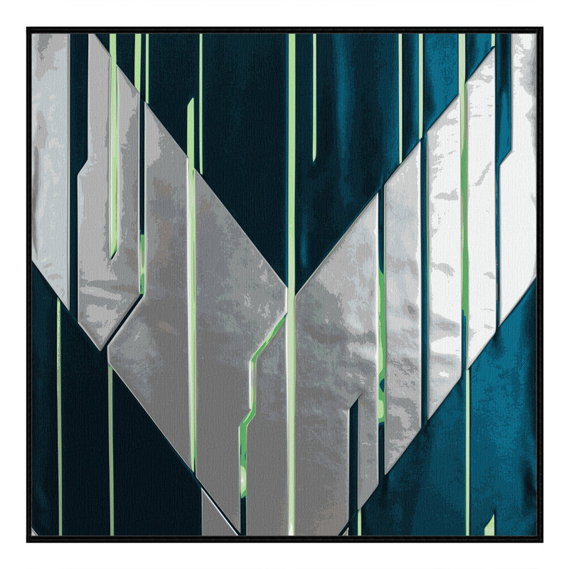 Starforge Pattern Rug, Square 4'
