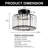 Charlyne Crystal Semi Flush Mount-1288695377