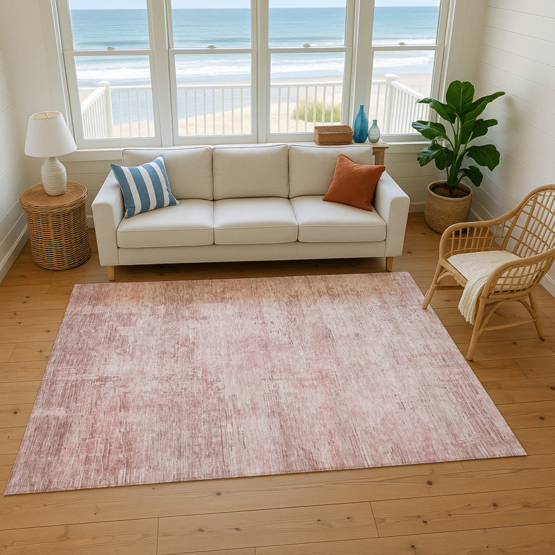 Premium Machine Washable Filiberto AMF1650 Abstract Rug, Rectangle 5' x 7'6"