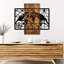 Handmade Wall Decor on Solid Wood