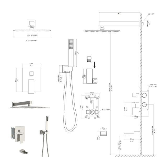 Dimensions du produit
