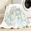 Jeté transparent en flanelle molletonnée ultra douce, imprimé rond simple imprimé à la main-131503808