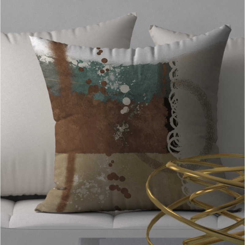  Housse et insert de coussin carré Peak, 20 po X 20 po