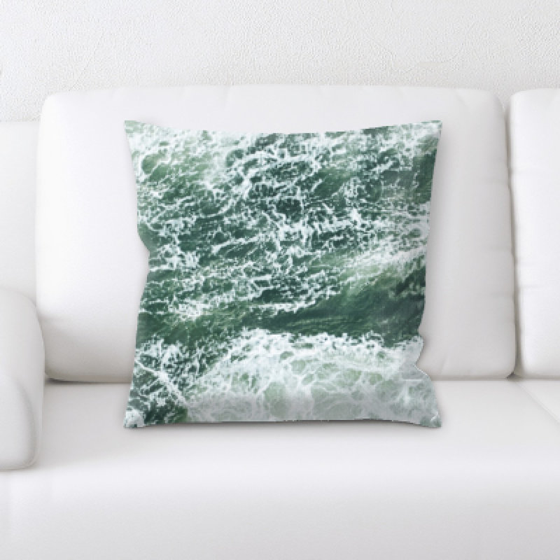 Coussin décoratif "the great sea" Rufus