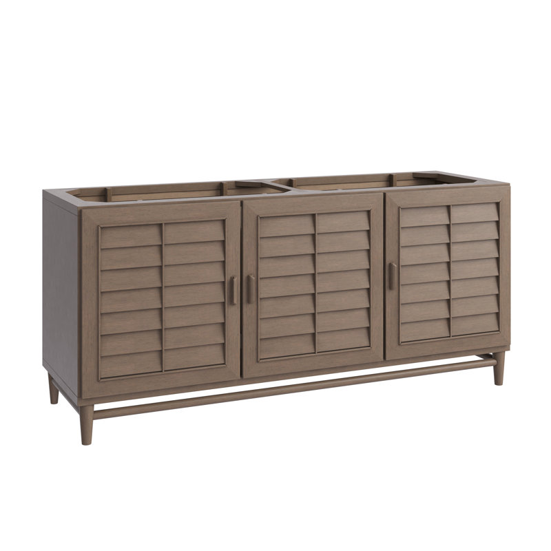 Portland 72" Double Bathroom Vanity Set, Widespread, Phantome Eclos