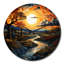 Horloge murale Charletha - Paysages-1853221034
