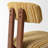 Solid Oak Assembled Boucle Upholstered Dining Chairs-2031779043
