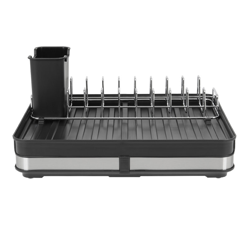 Linh Plastic Countertop Dish Rack