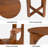 Ealyn Round Top Solid Wood End Table-912374795