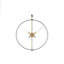 Mini Barcelona Fibreglass Skeleton Wall Clock