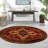 Harlow Oriental Rust Hand Knotted Wool Area Rug-16327759