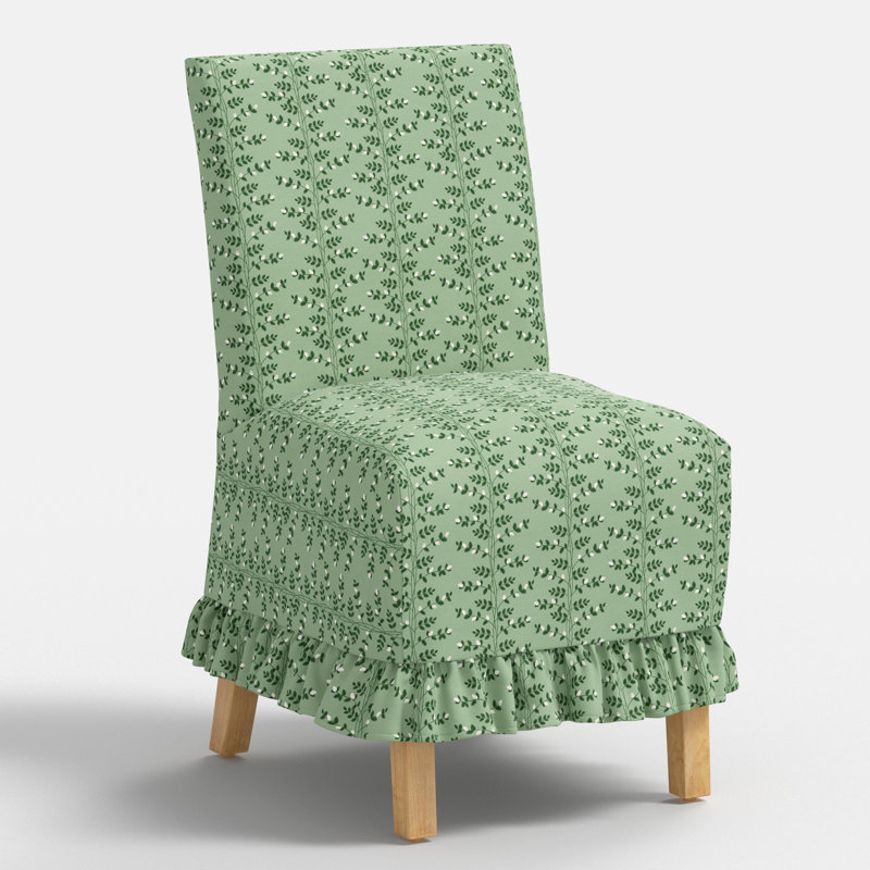Chaise de salle à manger Louise, Vert vignes grimpantes