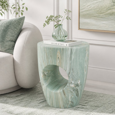 Table d'appoint Modern Modern MgO avec découpe