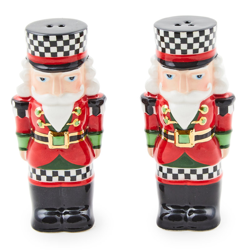 Classic Courtly Nutcracker Salt And Pepper Set
