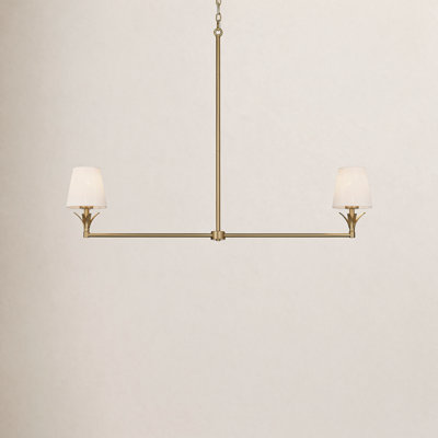 Mara 2-Light Dimmable Linear Chandelier