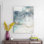 «Ondulation Oro I», reproduction sur toile