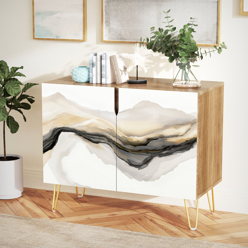 35'' Sideboard, Mountain Wave Gray