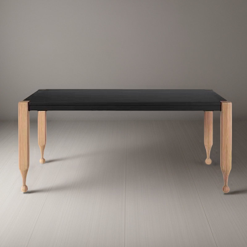 Table de salle à manger Etosha, L 35,43 po x L 86,61 po