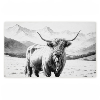 Tapis d'extérieur imprimé Highland