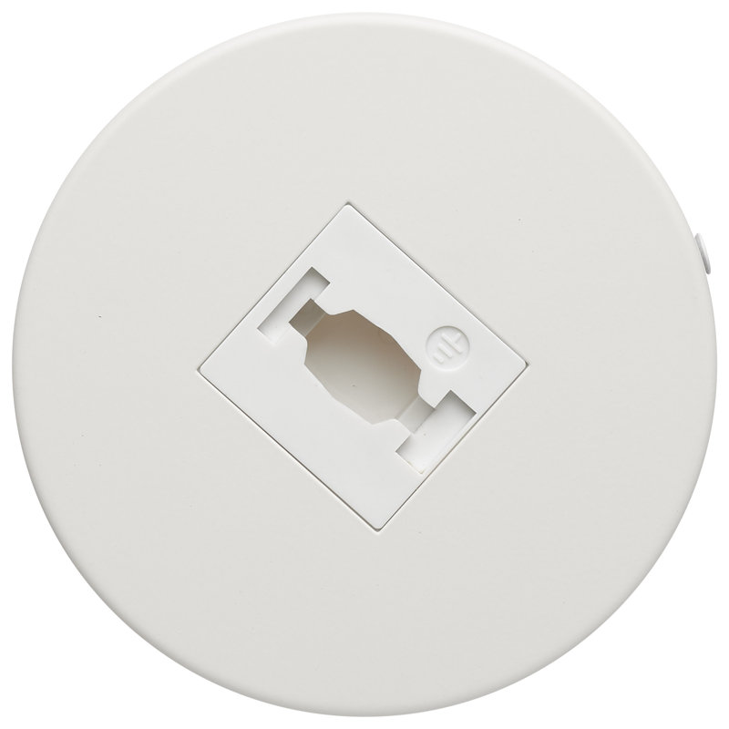 Adaptateur monopoint simple, Blanc