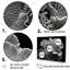 Anémone noire et blanche II - décoration murale plage et océan-95891199-134048189