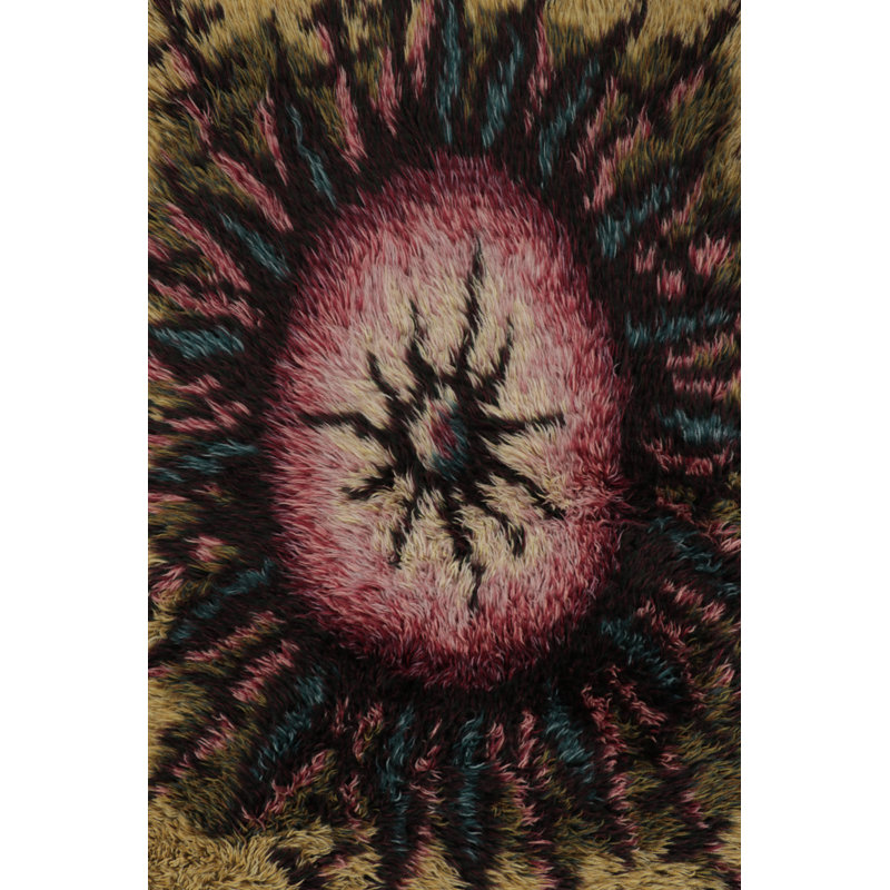 Vintage One-of-a-Kind 3'1X4'9 Hand Knotted Area Rug