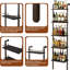 43cm W Metal Wall Mounted Shelving Unit