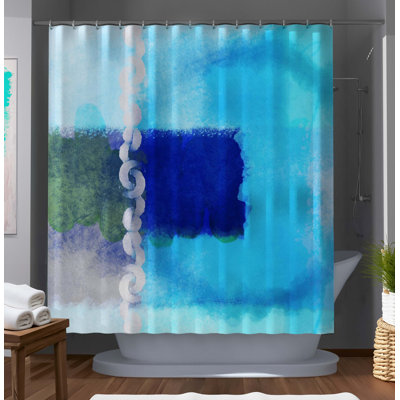 Geometric Shower Curtain