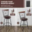 Tabouret de bar à hauteur ajustable Arwilda-88609907