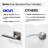 Quadra Privacy Door Lever Modern Concealed Design For (Bed & Bath) – Sleek Minimalist Style in Brushed Nickel-114645788