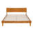 Phoenix Wood Platform Bed with Matching Footboard-324910958-324910949