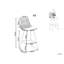 Anjail Upholstered Counter Stool with Metal Frame-1395487704