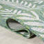 Tapis crème / vert Kelita Nevis Palm Frond-70302816