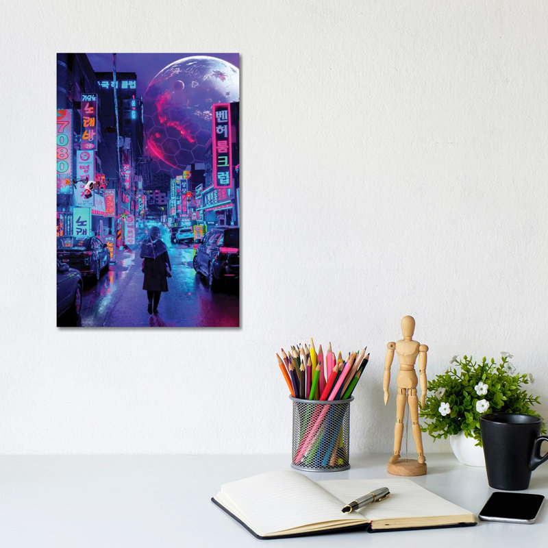 New World by Gab Fernando - Wrapped Canvas Gallery-Wrapped Canvas Giclée, 20.32 cm H x 30.48 cm W