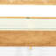 Structure de lit plateforme en bois massif avec tête de lit - Style moderne Mid-Century, grain de bois sculpté, assemblage facile avec outil intelligent, aucun sommier tapissier requis-253314978-253314989