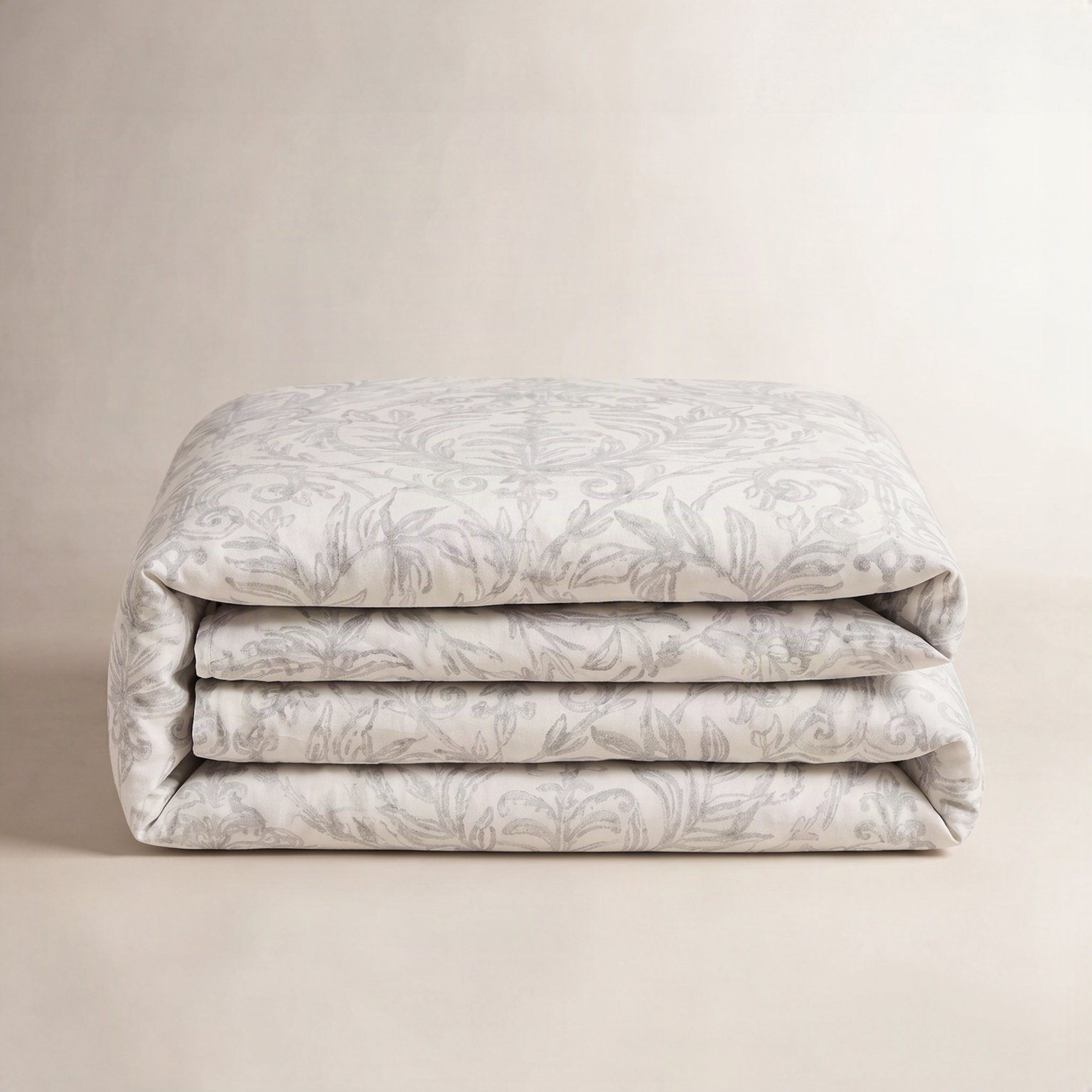 Estelle Cotton Duvet Cover Set, Queen Duvet Cover
