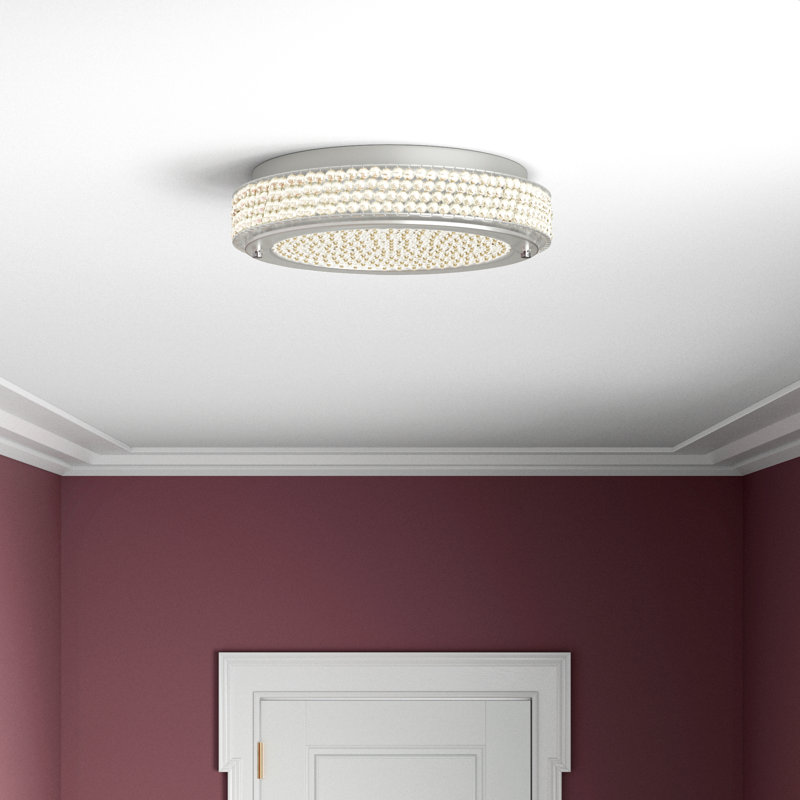 Glass LED Flush Mount