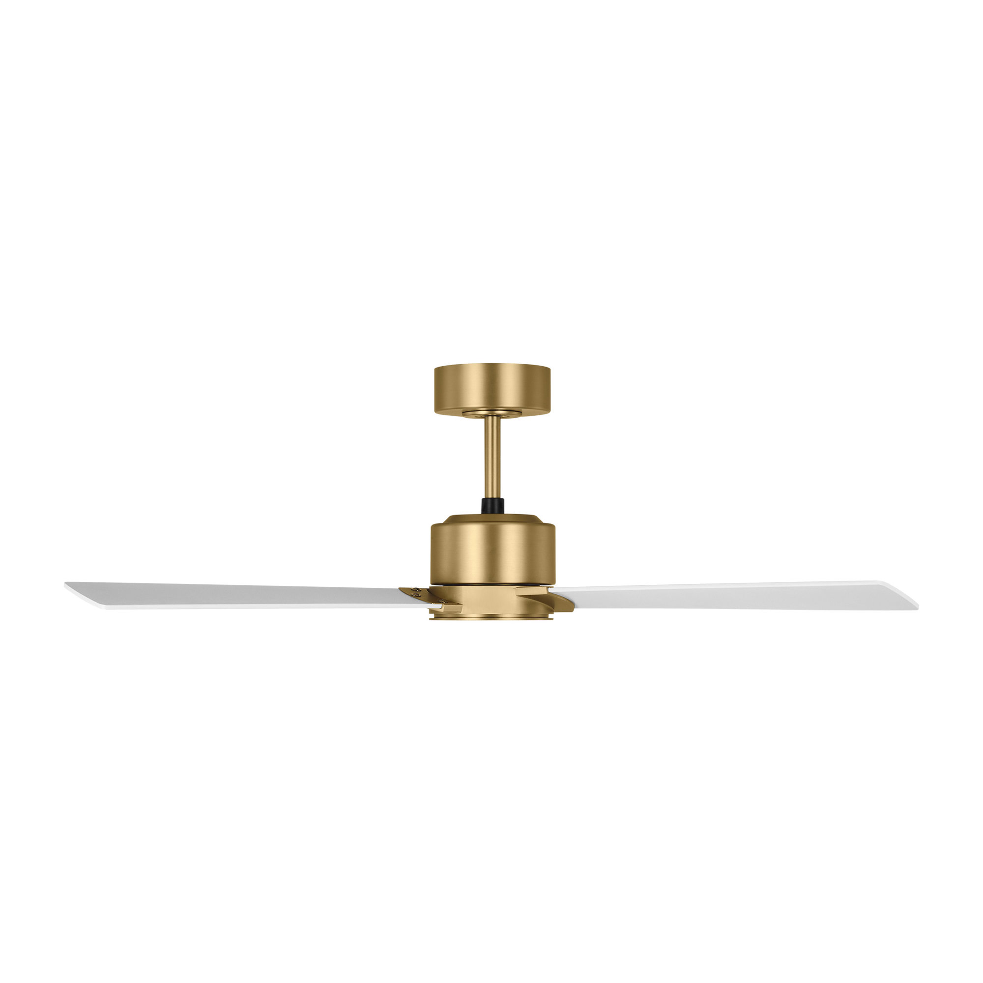 Martrell 3 Blade Ceiling Fan, Burnished White, Matte White, 44"