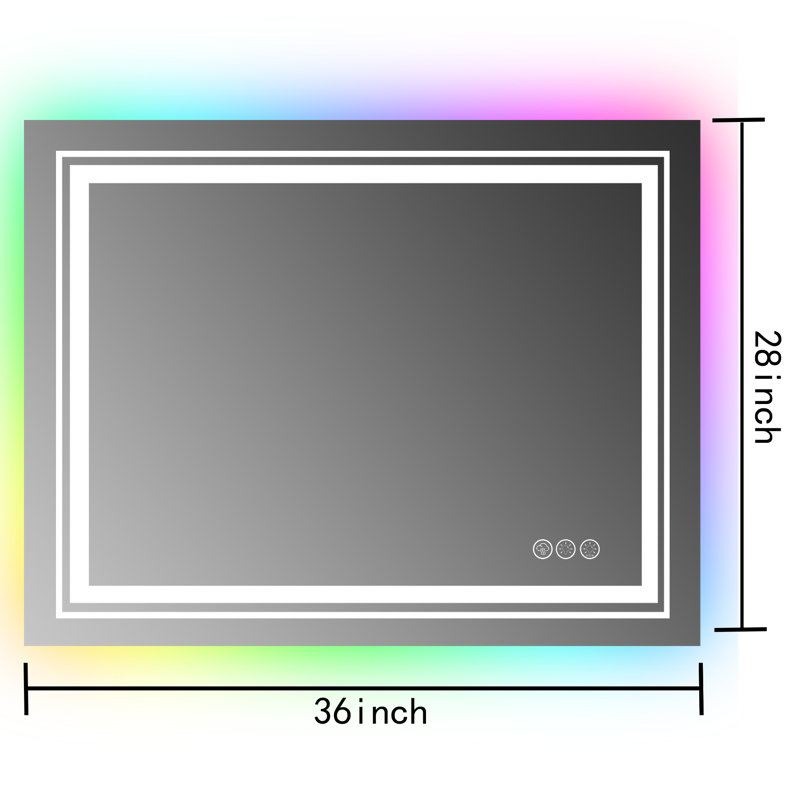 Wall Mirror, 28.25" x 36.28"